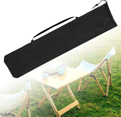 Pokrowiec ogrodowy na krzesło 85 x 22 x 85 cm czarny