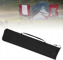 Pokrowiec ogrodowy na krzesło 85 x 22 x 85 cm czarny