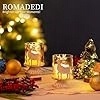 Romadedi - Zestaw 2 Świątecznych Świeczników z Motywem Reniferów
