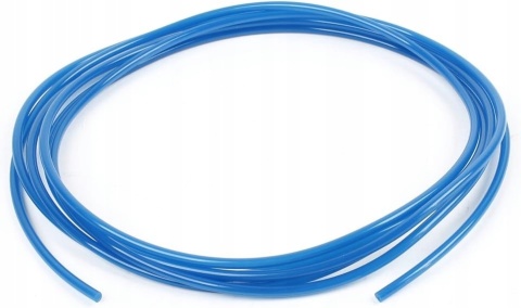 Uxcell - Wąż wysokociśnieniowy PU 3 m, 4 mm Ø zewn., 2,5 mm Ø niebieski