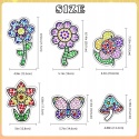 Zestaw kreatywny DIY Suncatcher z Diamentami 5D dla Dzieci 6+ 6szt