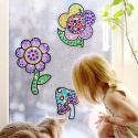 Zestaw kreatywny DIY Suncatcher z Diamentami 5D dla Dzieci 6+ 6szt