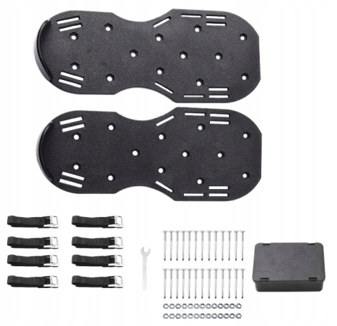 Aerator z kolcami 35mm buty do napowietrzania nakłuwacz trawnikowy