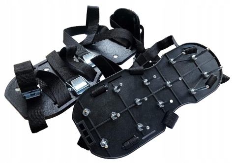 Aerator z kolcami 35mm buty do napowietrzania nakłuwacz trawnikowy
