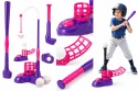BASEBALL GRA DLA DZIECI ZESTAW 4 w 1 ZABAWKA ZESTAW NA ZEWNĄTRZ +3 LAT