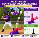 BASEBALL GRA DLA DZIECI ZESTAW 4 w 1 ZABAWKA ZESTAW NA ZEWNĄTRZ +3 LAT
