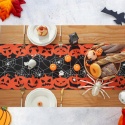 Bieżnik na stół dekoracja jesienna na Halloween z dynią 30 x 180cm