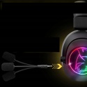 EMPIRE GAMING WarCry P-W2 bezprzewodowe słuchawki gaming RGB 2,4 GHz