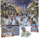 Kalendarz adwentowy Puzzle 1008 elementów na Boże Narodzenie