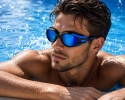 Okulary do pływania na basen unisex Hegcoiie AntiFog Filtr UV