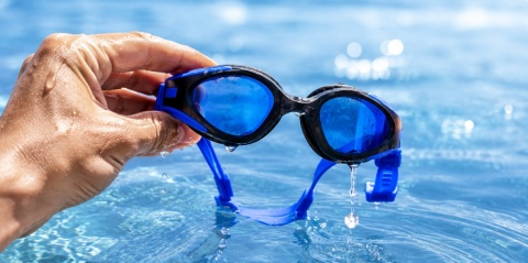 Okulary do pływania na basen unisex Hegcoiie AntiFog Filtr UV