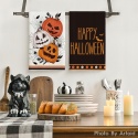 Ręcznik kuchenny Ścierka z poliestru 42x65 cm Wzór Dynie pająk na Halloween