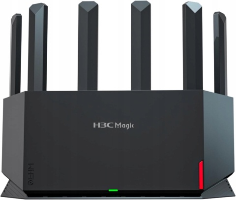 Router WiFi 6 NX54 5400 Mb/s 5GHz do domu i biura z 6 antenami zestaw