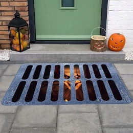 WYCIERACZKA DEKORACYJNA Z HORRORU NA HALLOWEEN 40X60 CM