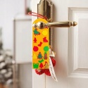Zawieszka na klamkę drzwi ozdobna dekoracyjna filcowa Świąteczna DIY