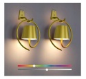 Zestaw 2 lamp ściennych RGB Faithorse do salonu na ścianę 20 cm