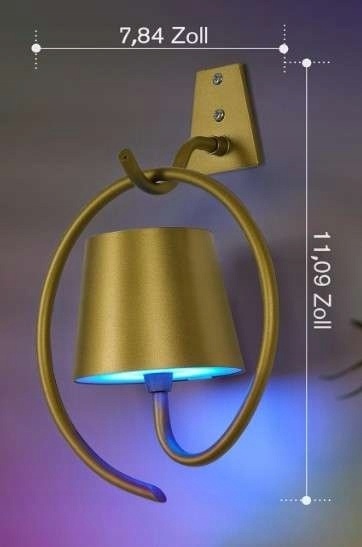 Zestaw 2 lamp ściennych RGB Faithorse do salonu na ścianę 20 cm